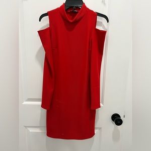 Red Express long sleeve dress size S